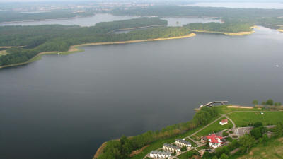 kemp Mazurska jezera Giżycko dovolená v Polsku